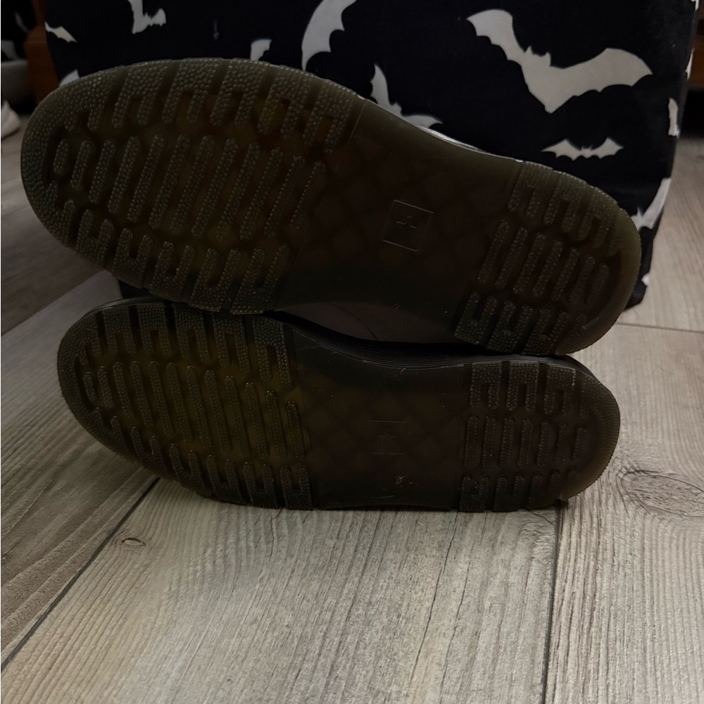 Dr. Martens Zavala Combat Boot in White Women’s Size 7 - Picture 3 of 4